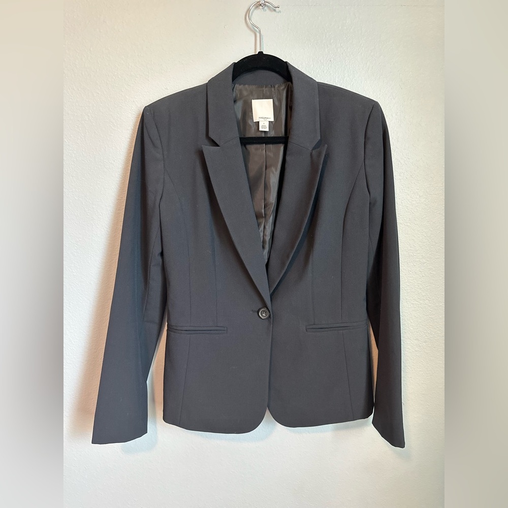 Halogen Women’s Size 4 Midnight Blue Blazer